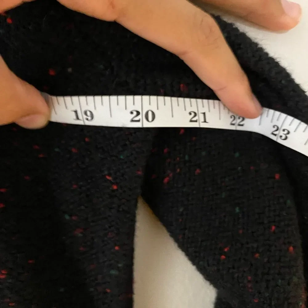 Christopher & Banks Women's S Black Santa Christmas Pullover Sweater - Picture 10 of 10